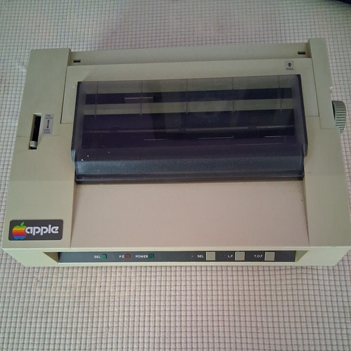 Apple dot matrix printer - apple,
