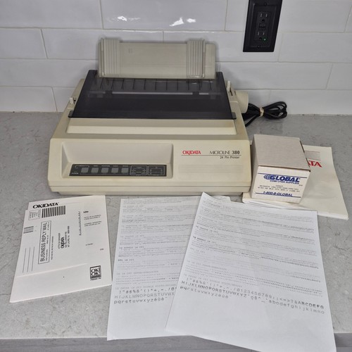 Okidata microline 380 - microline, dot