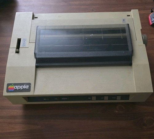 Apple dot matrix printer - apple,